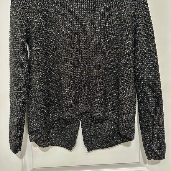 RACHEL Rachel Roy Women’s size Large Long Sleeve Black and Metallic Multicolour - Picture 8 of 12